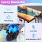 LET'S RESIN Resin Epoxy Kit, 1.5 Gallon Bubble Free & Crystal Clear Epoxy Resin Supplies with Measuring Cups,Stir Stick,Gloves,Resin and Hardener for Mold Casting,Jewelry,Art,Craft